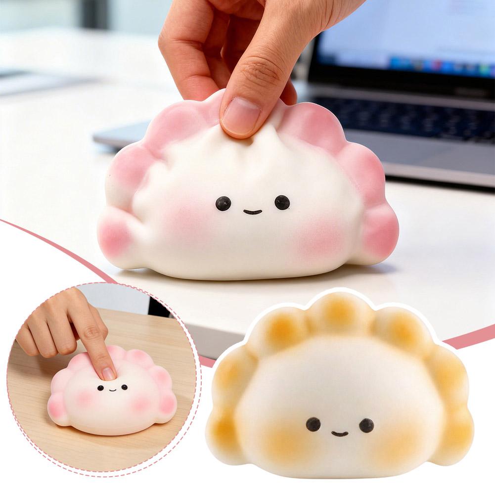 Kids Toys Dumplings - Cute Dumpling Squishies Slow Rising Fidget