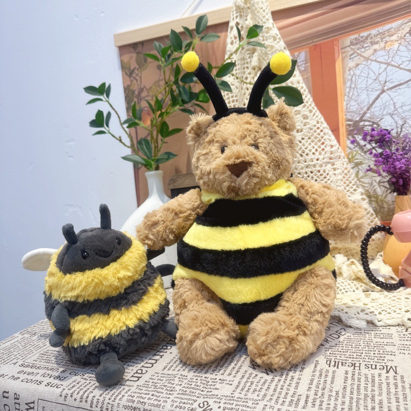 Kids Toys Elephant - Adorable Albee Bee Spring Plush Toy