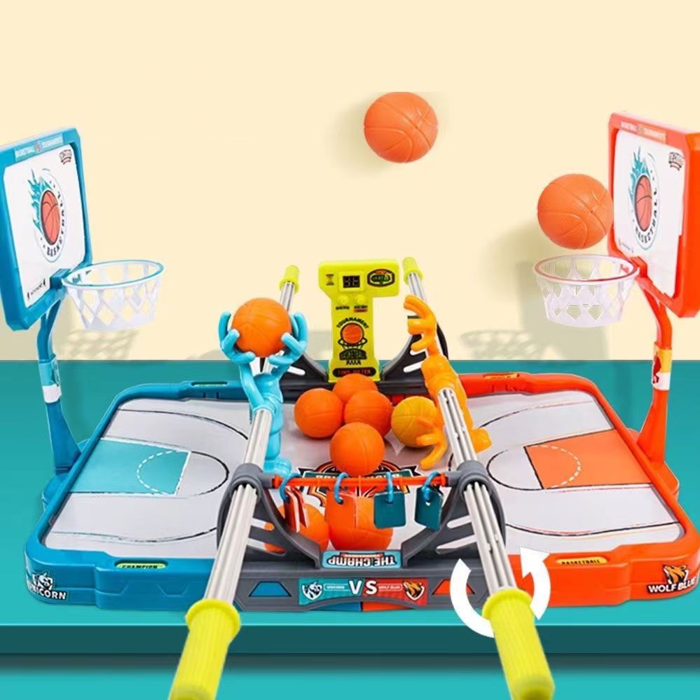 Basketball Hoop Kids Indoor - Mini Portable Plastic Finger Basketball Shooting