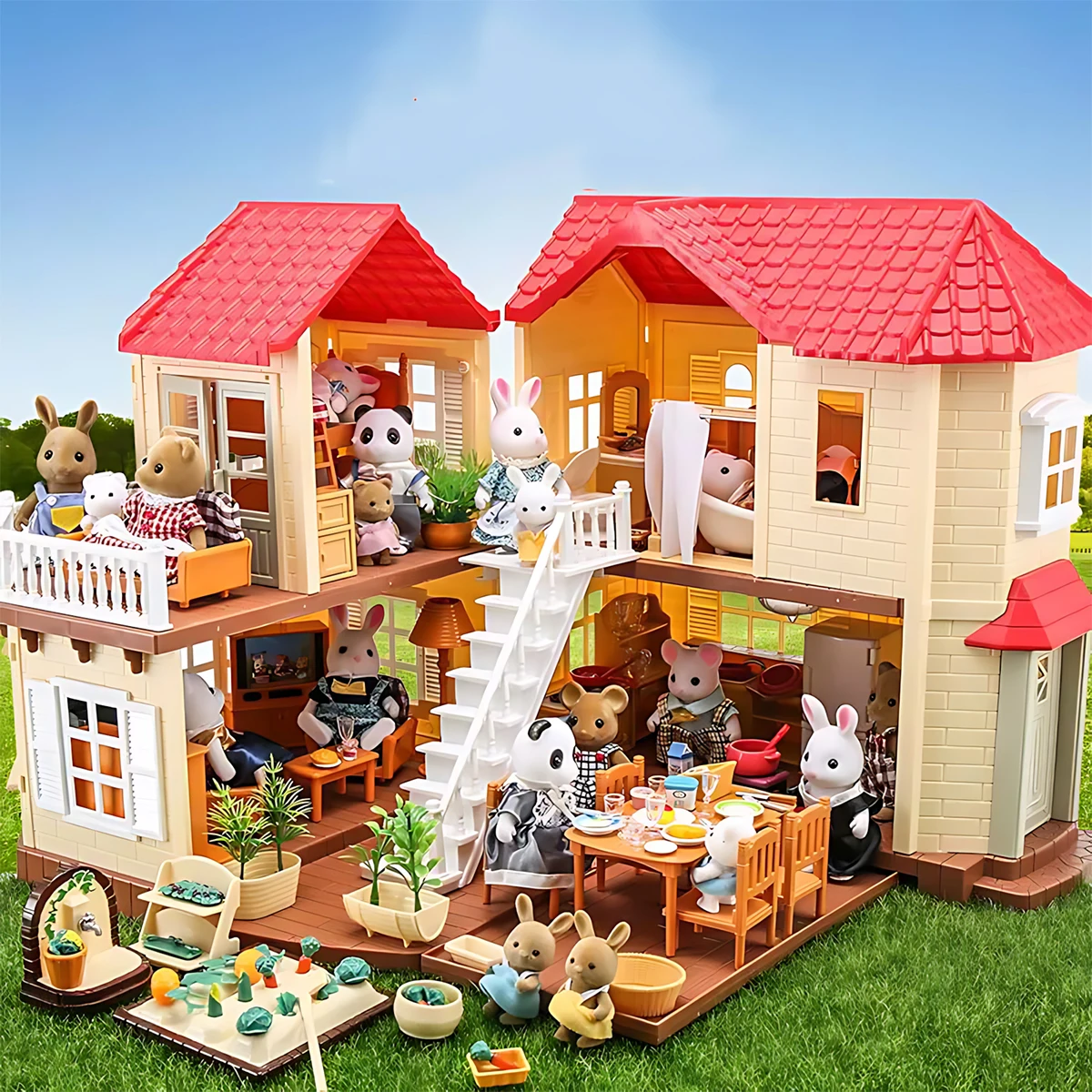Kids Toys Resale - Miniature Furniture 1:12 Dollhouse Kitchen Livingroom