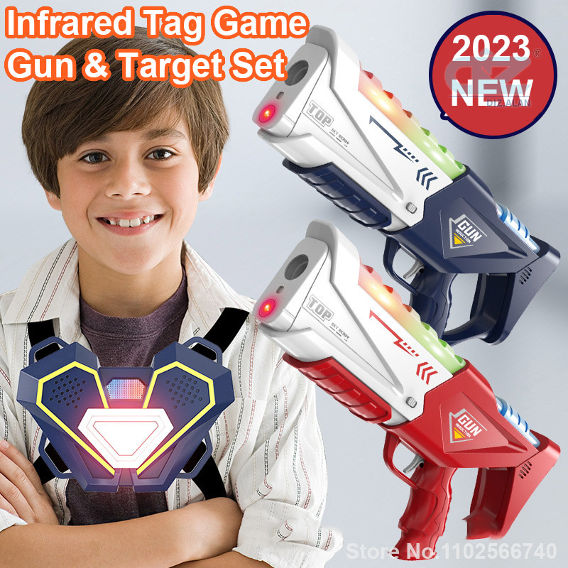 35CM Infrared Tag Toy Gun for  - Laser Tag Set Kids review and price