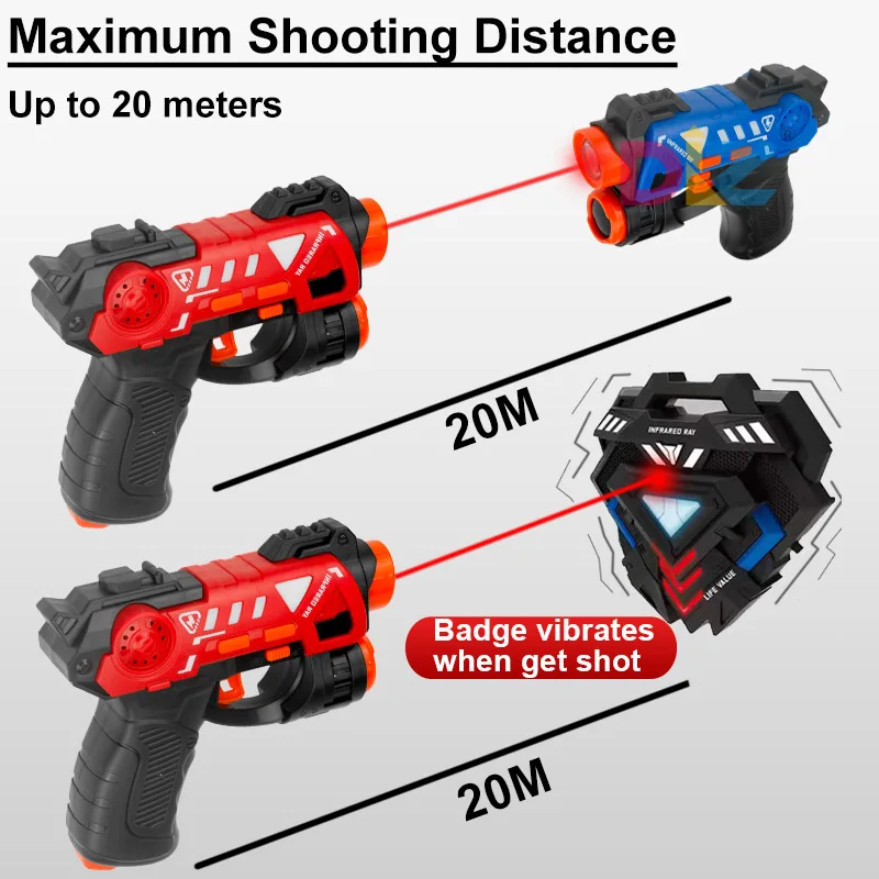 Children Infrared Battle Guns  - Laser Tag Set Kids review and price