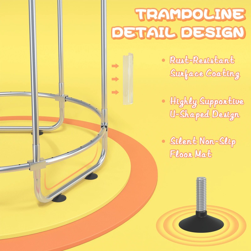 5FT Toddler Trampoline 8-in-1  - Trampoline Mini Indoor review and price
