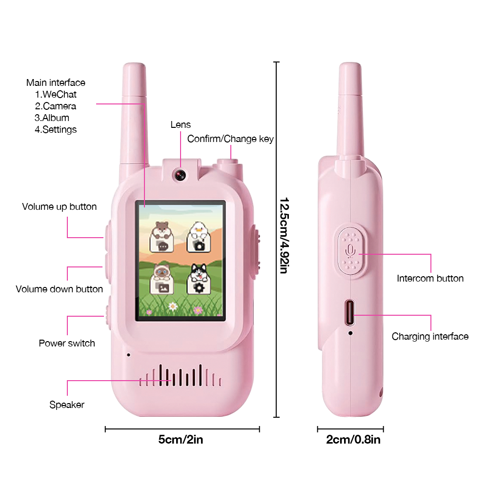 Kids Rechargeable Video Walkie - Kids Toys Videos review and price