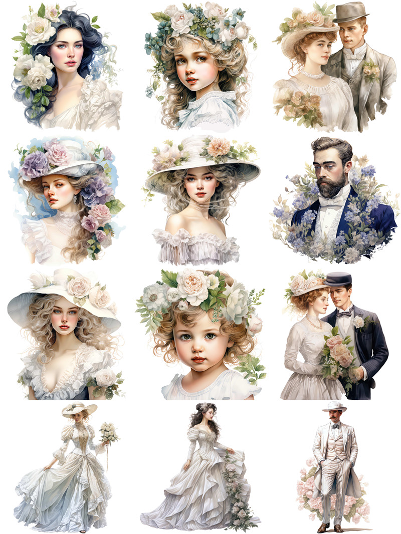 Victoria Flower Girl Stickers  - Kids Toys Victoria review and price