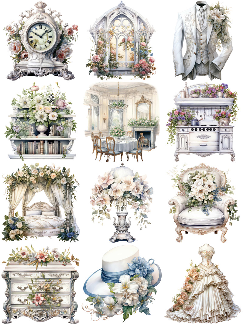 Victoria Flower Girl Stickers  - Kids Toys Victoria review and price