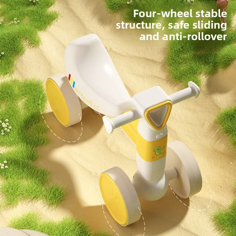 Baby Balance Bike 4 Wheel Todd - Kids Toys 3 Year Old review and price