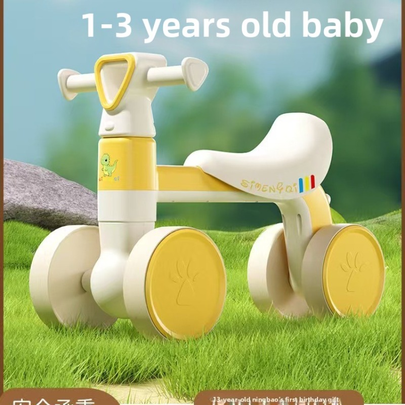 Baby Balance Bike 4 Wheel Todd - Kids Toys 3 Year Old review and price