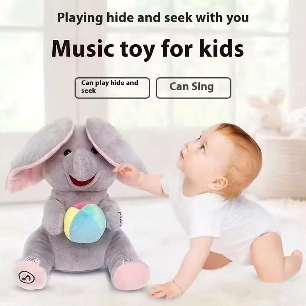 Hide-and-seek Elephant Plush T - Kids Toys Elephant review and price