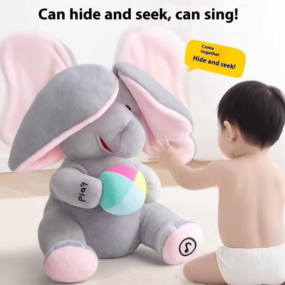 Hide-and-seek Elephant Plush T - Kids Toys Elephant review and price