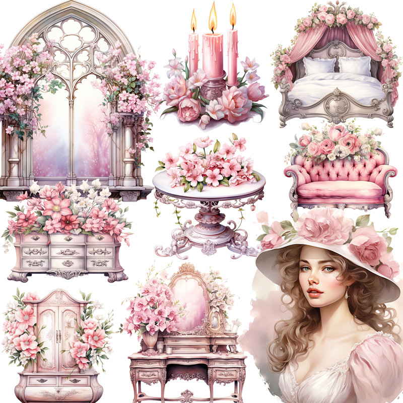 Pink Victoria Stickers Crafts  - Kids Toys Victoria review and price