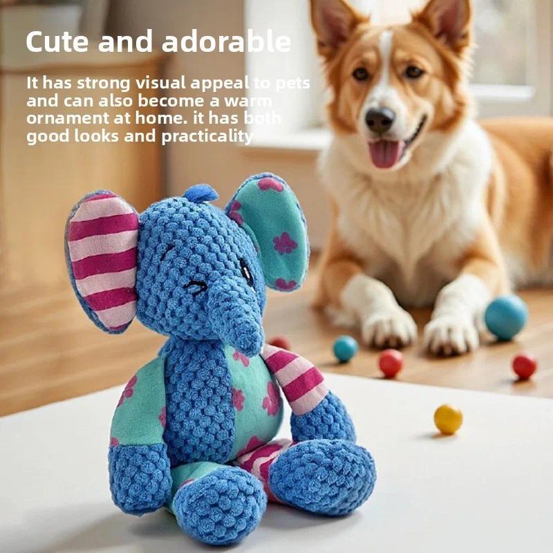 1 Piece Interactive Squeaky Pl - Kids Toys Elephant review and price