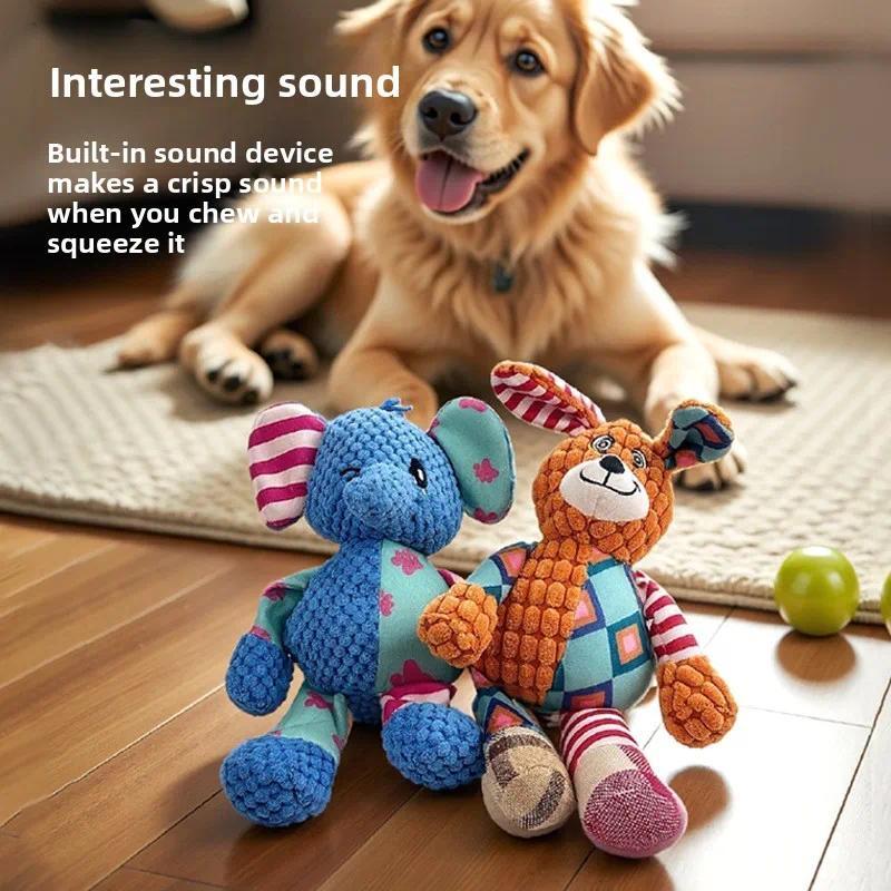 1 Piece Interactive Squeaky Pl - Kids Toys Elephant review and price