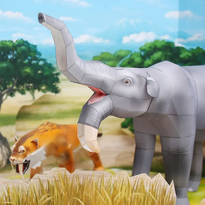 Deinotherium Elephant Origami  - Kids Toys Elephant review and price