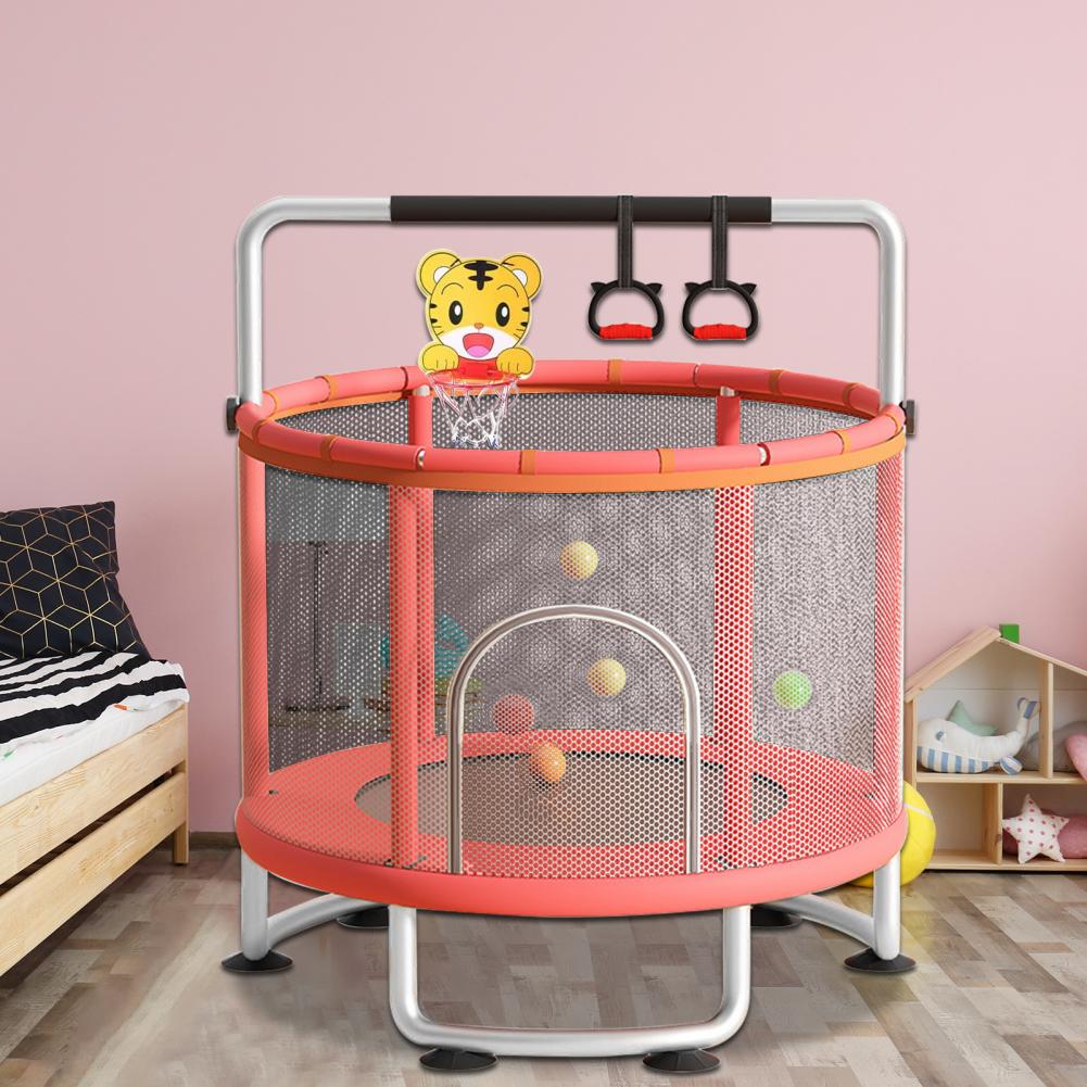 Kids Trampoline, Adjustable Ba - Basketball Hoop Kids Indoor review and price