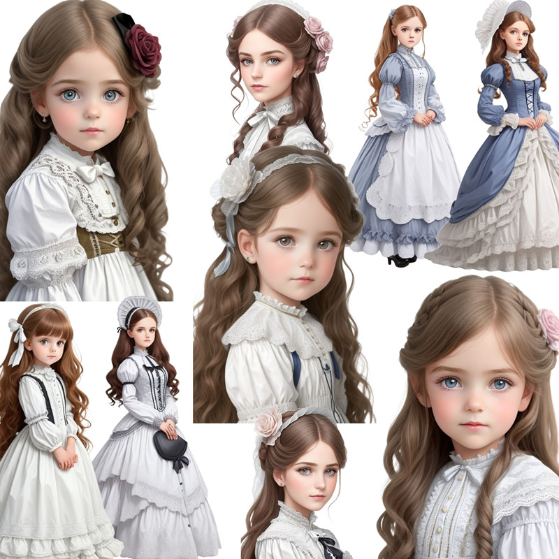 Victoria Little Girl Stickers  - Kids Toys Victoria review and price