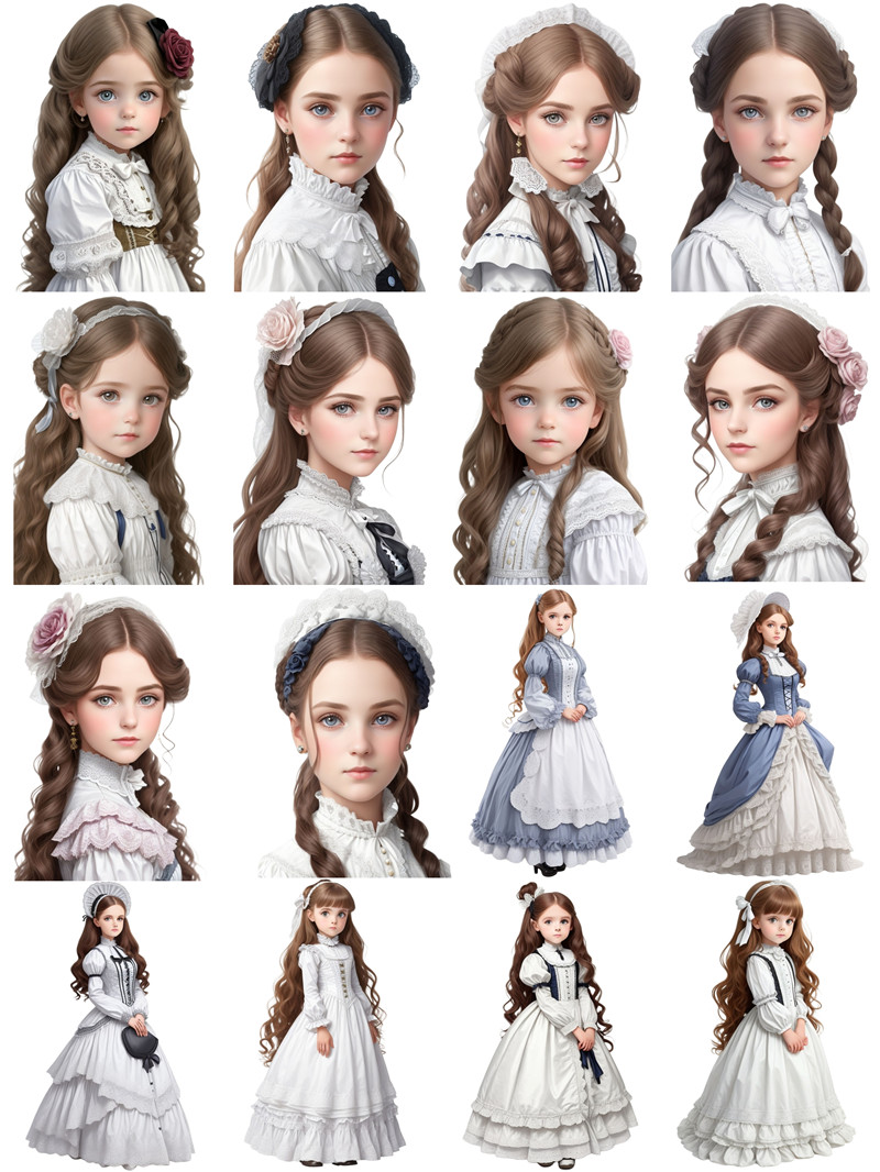 Victoria Little Girl Stickers  - Kids Toys Victoria review and price