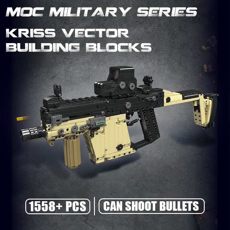 2024 MOC Military Series KRISS - Kids Toys Vector review and price