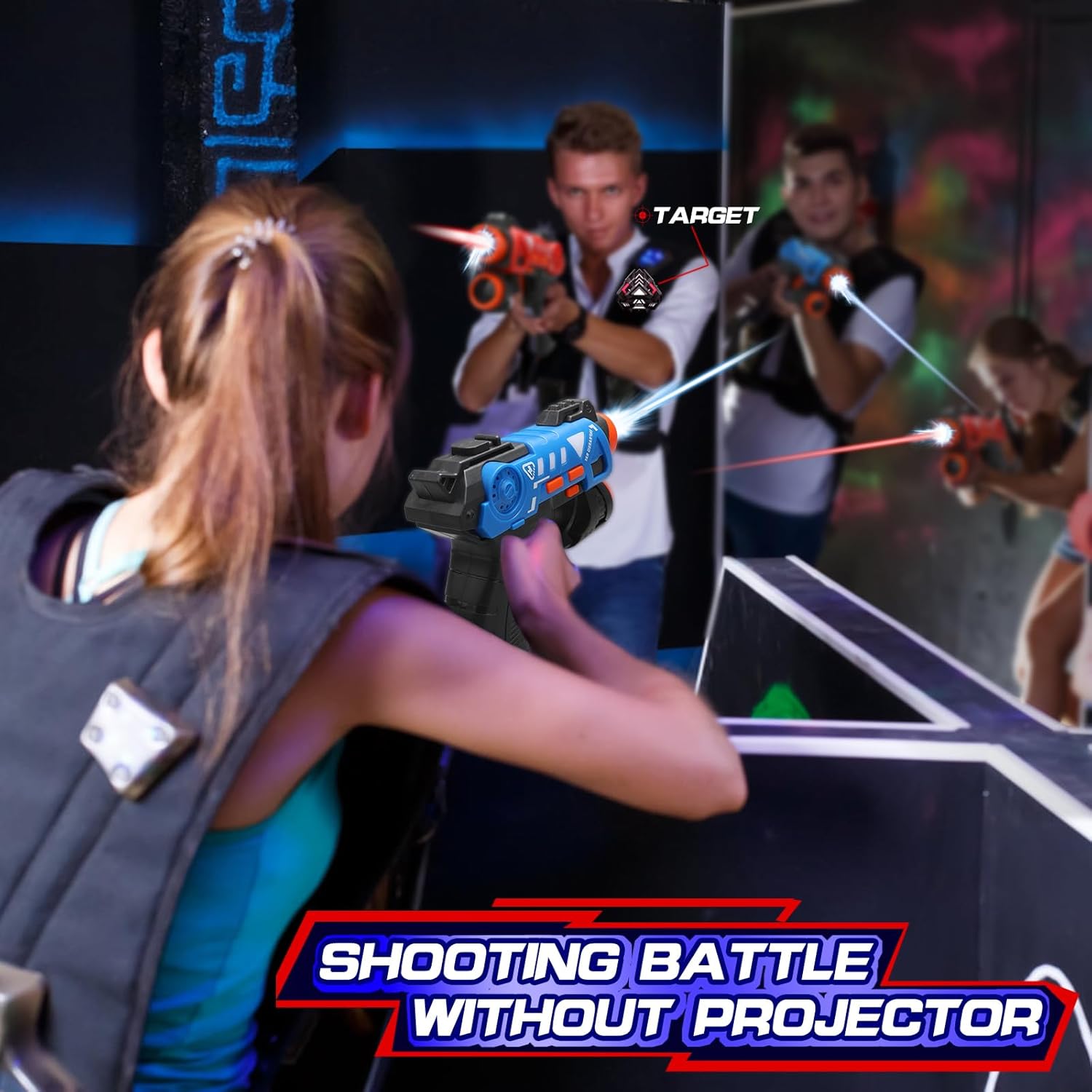CSTAG Projector Duck UFO Hunti - Laser Tag Set Kids review and price
