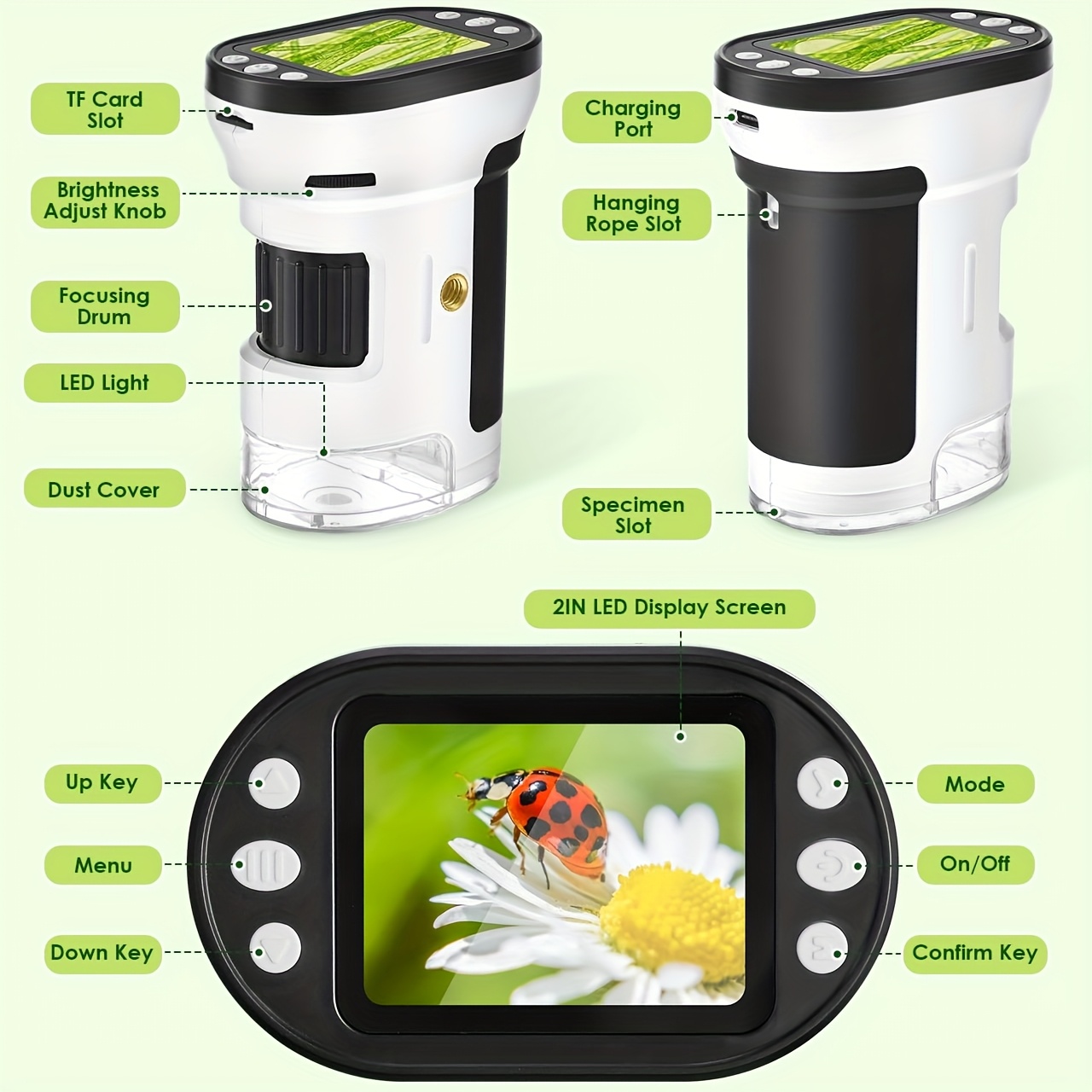 Kids Microscope Biological Kit - Kids Toys Videos review and price