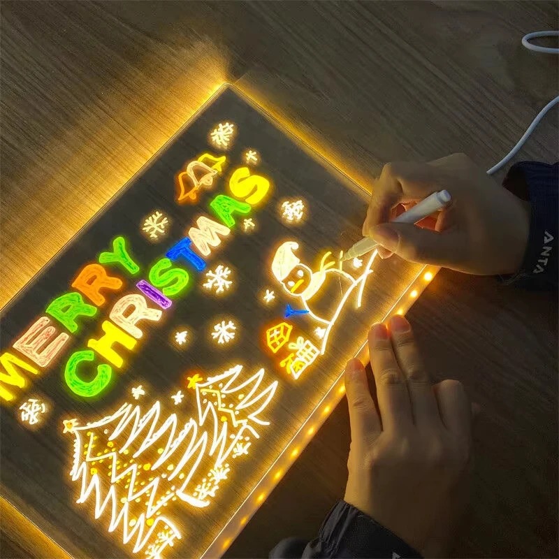 Magic Glow Kids Drawing Board: - Kids Toys Drawing review and price