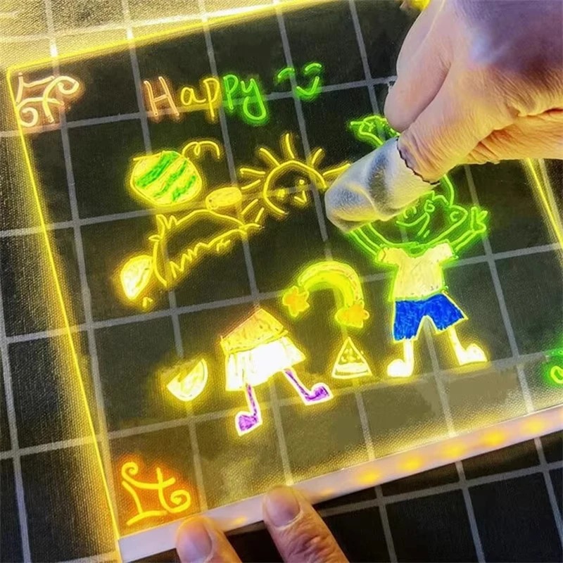 Magic Glow Kids Drawing Board: - Kids Toys Drawing review and price