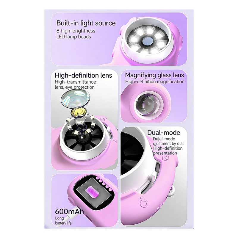 FBIL-2 In 1 Microscope For Kid - Kids Toys Videos review and price