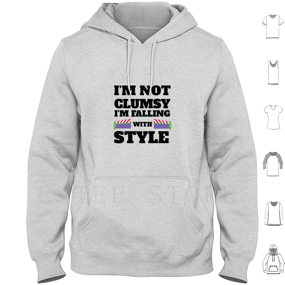 Clumsy Hoodies Long Sleeve Rei - Kids Toys Vector review and price