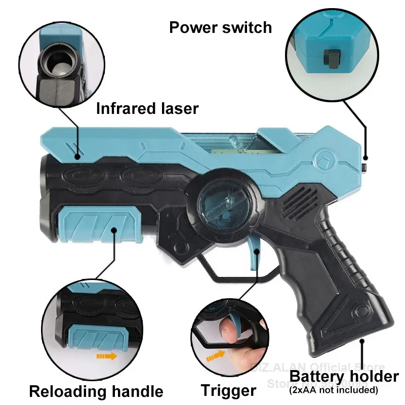 Laser Tag Battle Game Gun Set  - Laser Tag Set Kids review and price