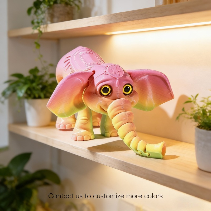 10CM 3D Printed Elephant Model - Kids Toys Elephant review and price