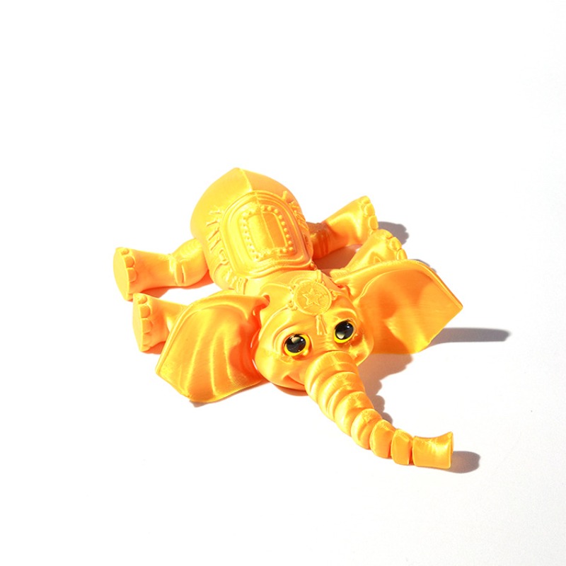 10CM 3D Printed Elephant Model - Kids Toys Elephant review and price