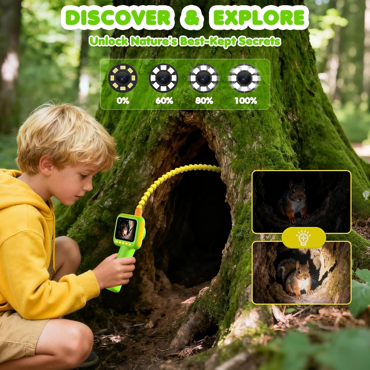 Endoscope for Kids, Borescope  - Kids Toys 3 Year Old review and price