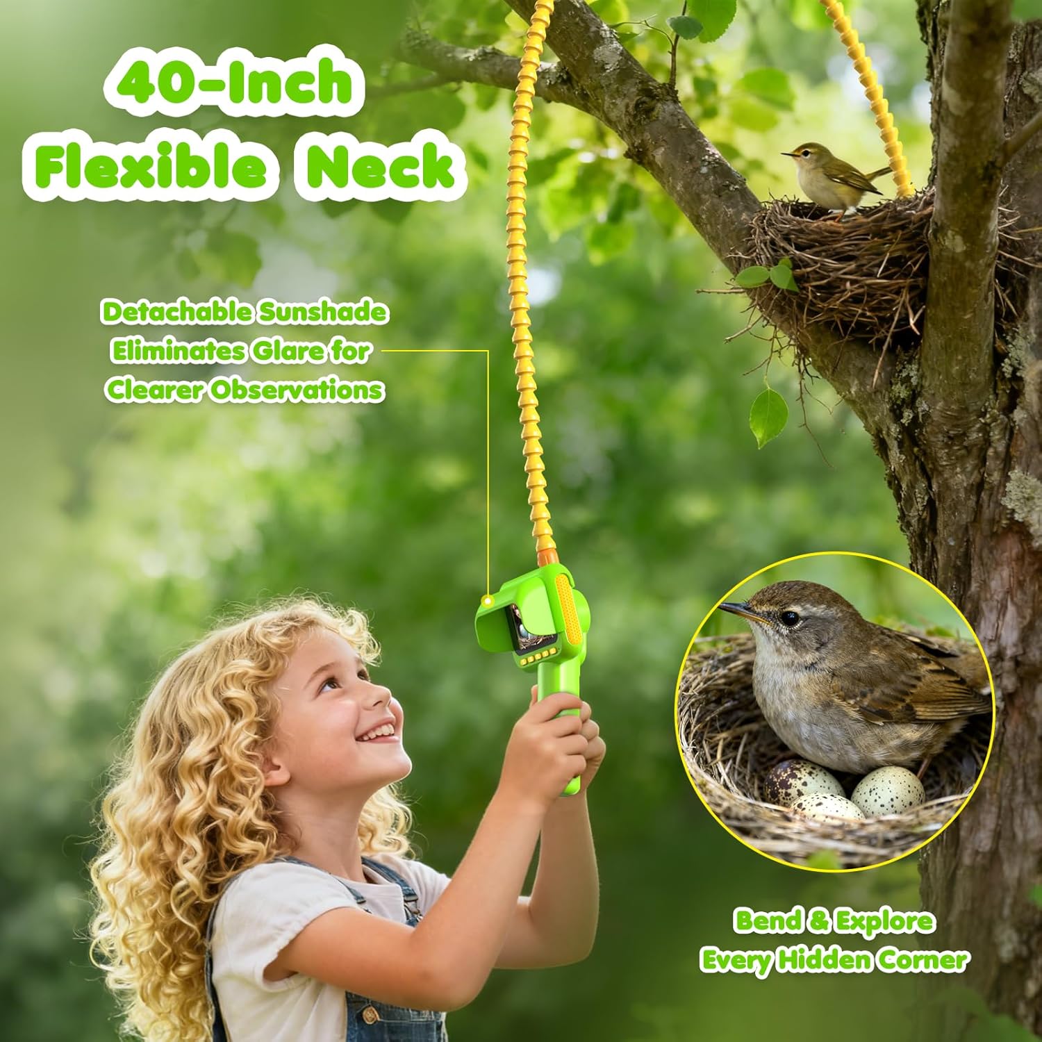 Endoscope for Kids, Borescope  - Kids Toys 3 Year Old review and price