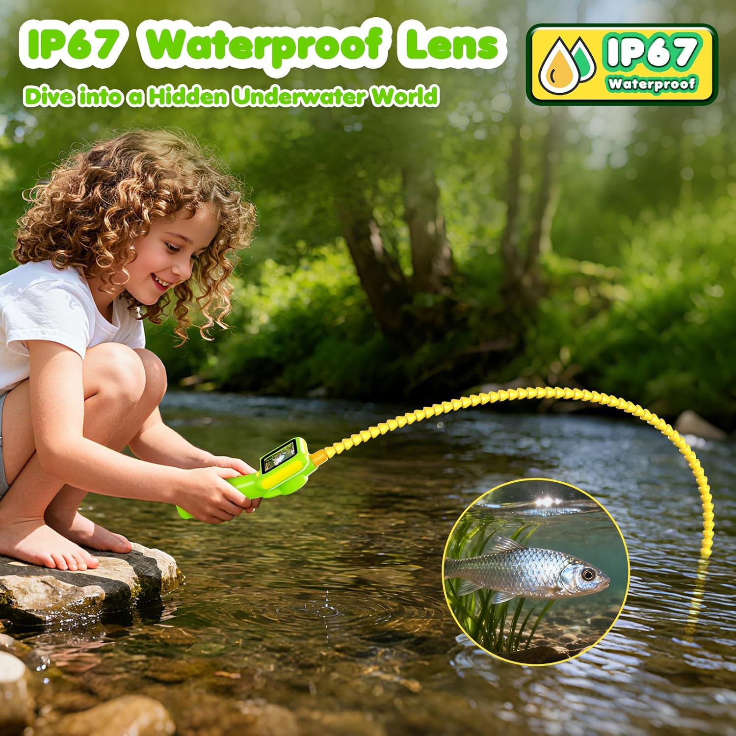 Endoscope for Kids, Borescope  - Kids Toys 3 Year Old review and price