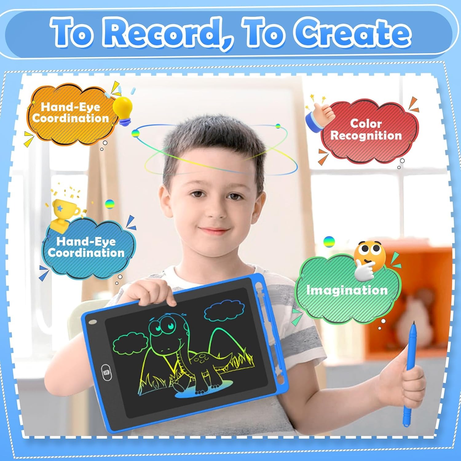Pack LCD Writing Tablet for Ki - Kids Toys Drawing review and price