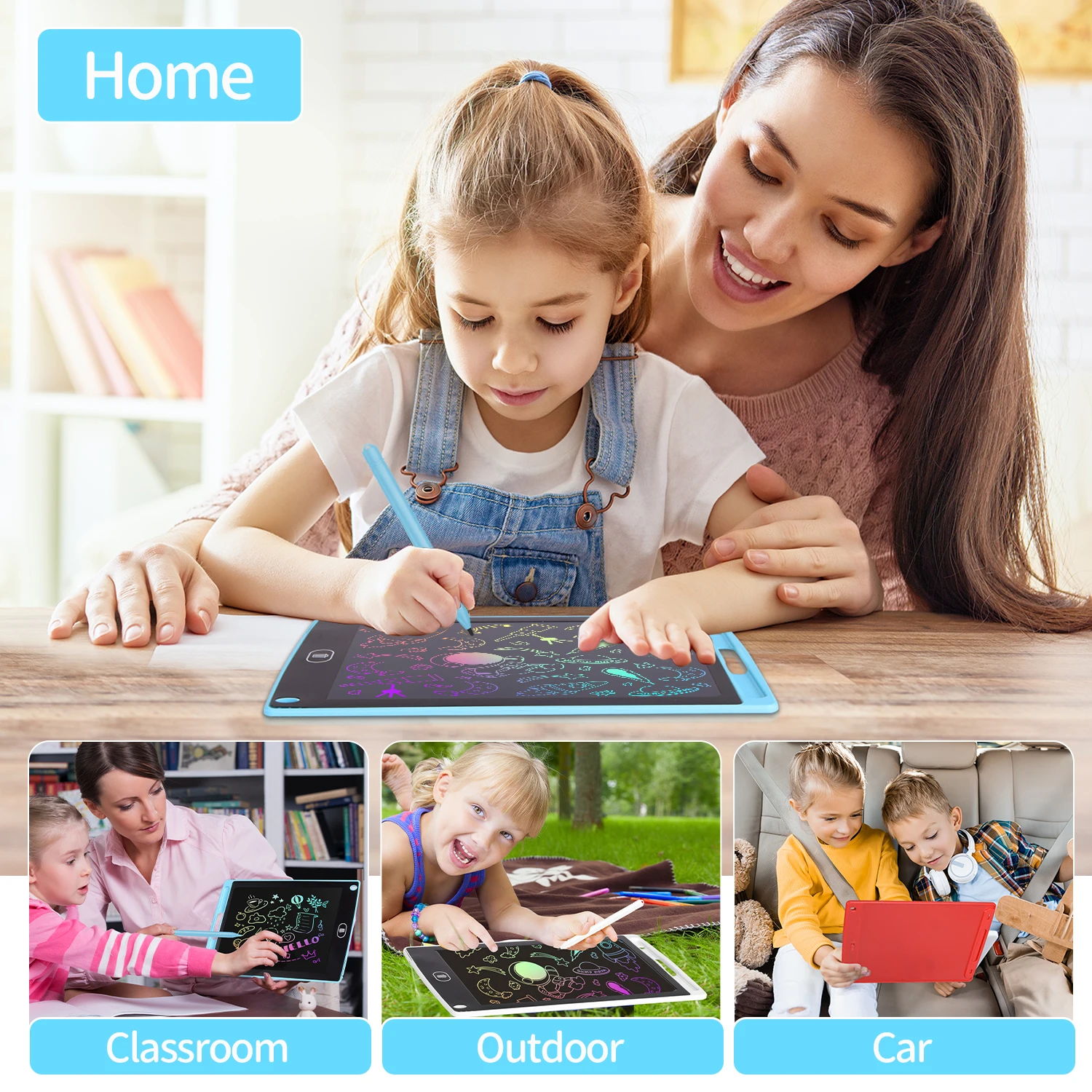 8.5 Inch LCD Writing Tablet Dr - Kids Toys Drawing review and price