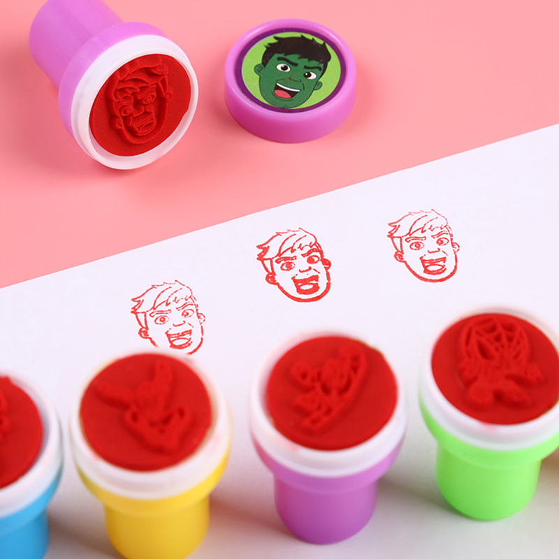 Cartoon Superhero Mini Stamps, - Kids Toys Drawing review and price