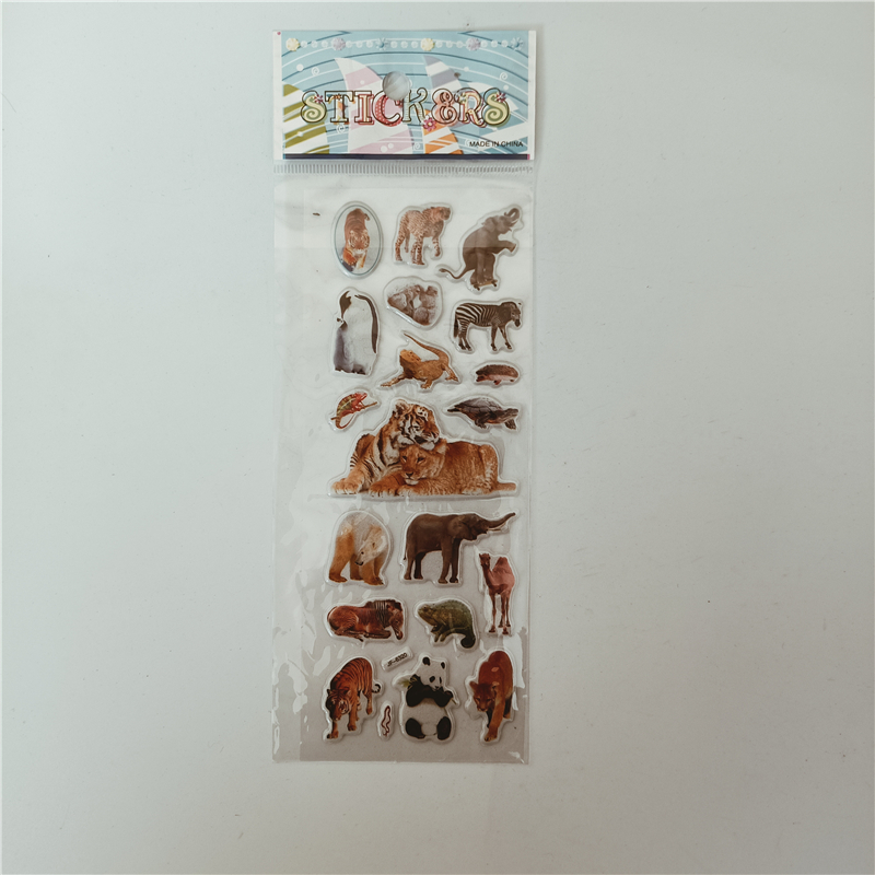 6pcs Wild Animals Style Sticke - Kids Toys Elephant review and price