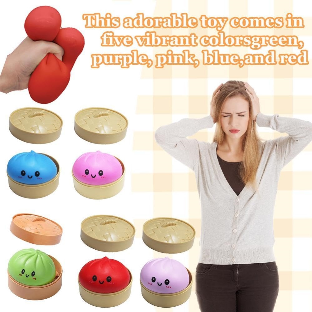 Large Dumpling Stress Ball wit - Kids Toys Dumplings review and price