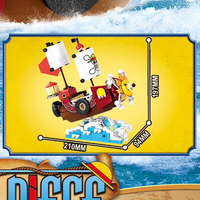 In Stock One Piece Pirate Ship - Kids Toys Kit review and price