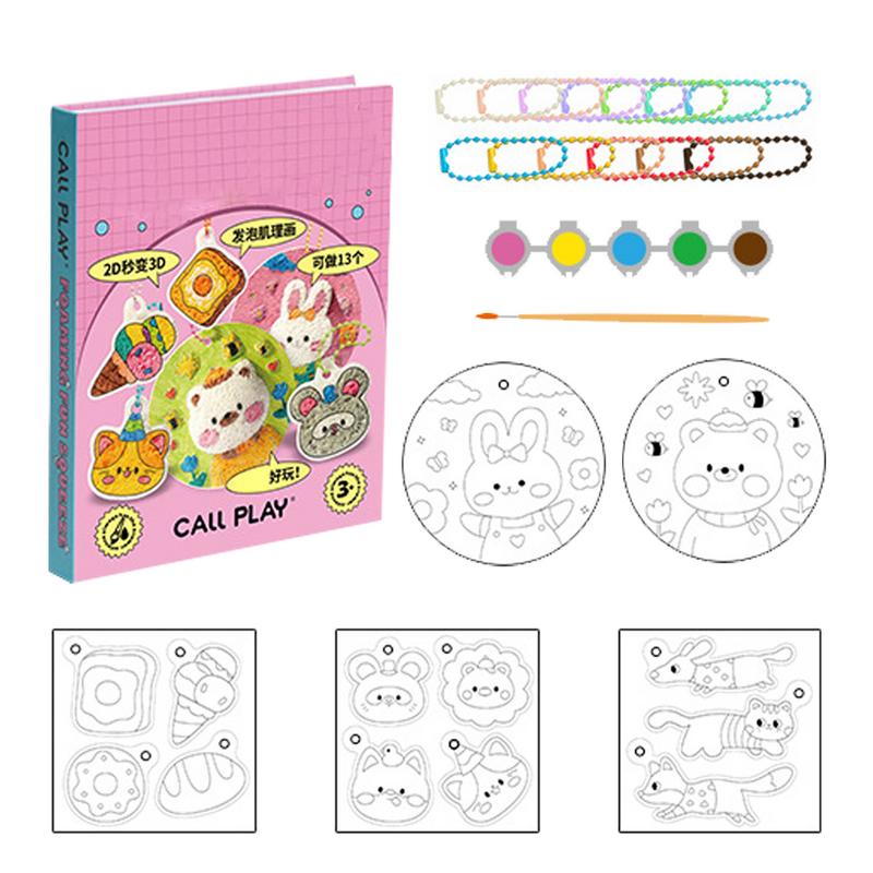 Foam Paper Crafts For Kids 3D  - Kids Toys Drawing review and price