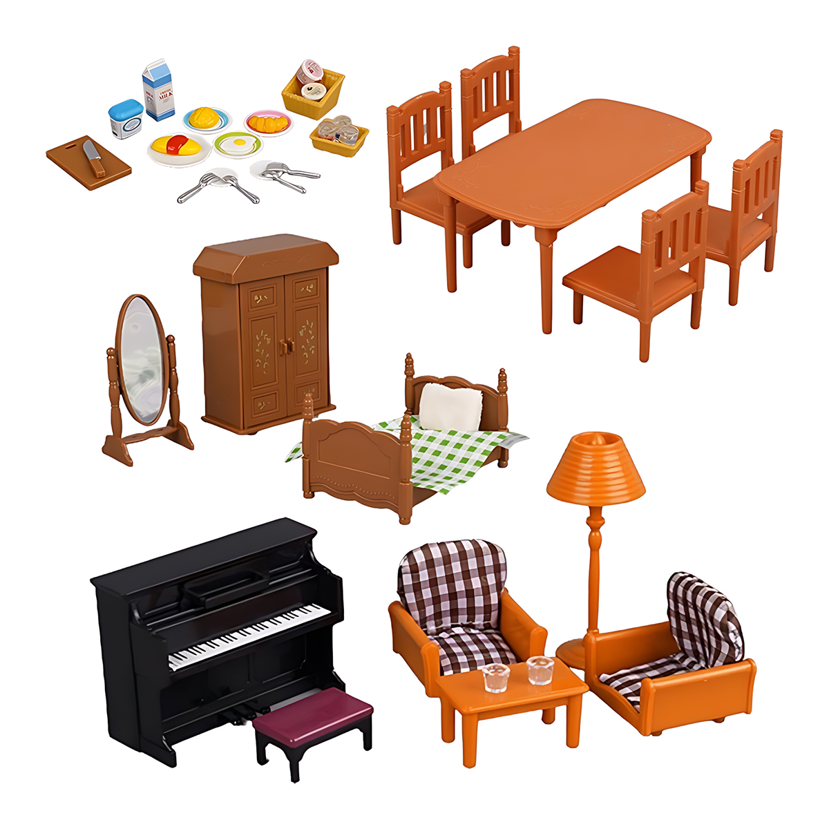 Miniature Furniture 1:12 Dollh - Kids Toys Resale review and price