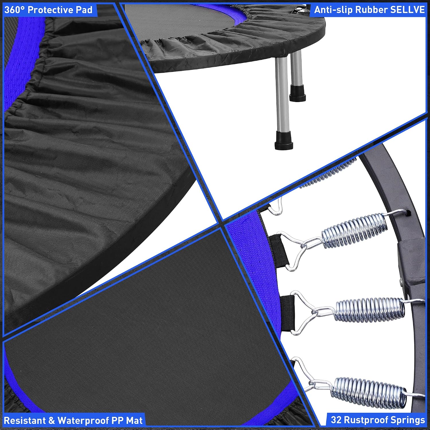 40-48in Mini Trampoline Reboun - Trampoline Mini Indoor review and price