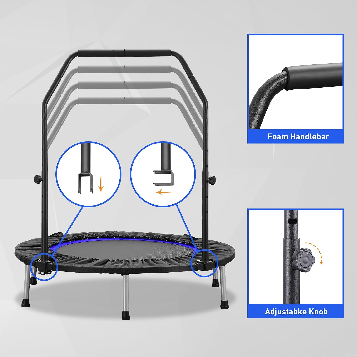 40-48in Mini Trampoline Reboun - Trampoline Mini Indoor review and price