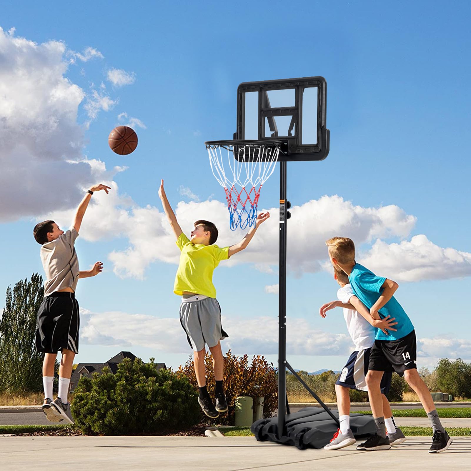 Kids Basketball Hoop, 5-7 ft A - Basketball Hoop Kids Indoor review and price
